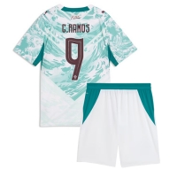 Camiseta Portugal Goncalo Ramos #9 Segunda Equipación Replica Mundial 2026 para niños mangas cortas (+ Pantalones cortos)